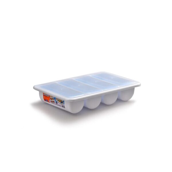 Organizador Multiuso Para Talheres Ou Ingredientes Com Tampa